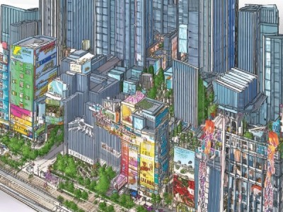 奉贤区广告设计规划图，城市文化与商业价值的展示